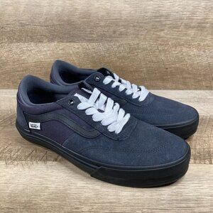 VANS Gilbert Crockett Dark Navy Blue Suede Shoes Sneakers Mens 7 Womens 8.5 NEW